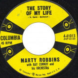 Marty Robbins - Once-a-week Date / The Story Of My Life - 45