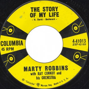 Marty Robbins - Once-a-week Date / The Story Of My Life - 45 - Vinyl - 45''