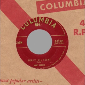 Marty Robbins - That's All Right / Gossip - 45 - Vinyl - 45''