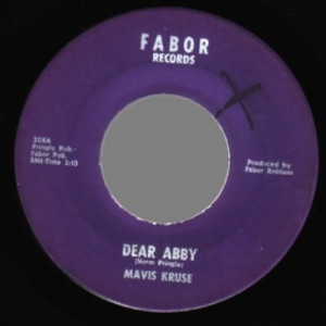 Mavis Kruse - Dear Abby - 45 - Vinyl - 45''