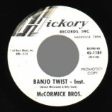 Mccormick Brothers - Banjo Twist / Lonesome For You - 45