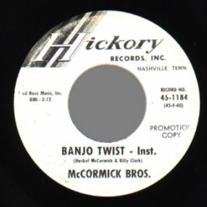 Mccormick Brothers - Banjo Twist / Lonesome For You - 45 - Vinyl - 45''