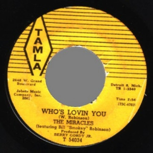 Miracles - Who's Lovin You / Shop Around - 45 - Vinyl - 45''