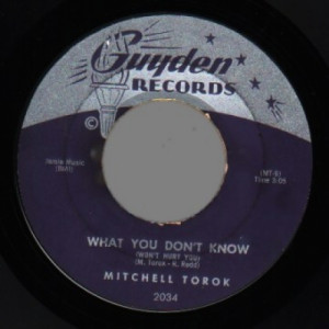 Mitchell Torok - Pink Chiffon / What You Don't Know - 45 - Vinyl - 45''