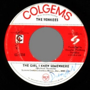Monkees - A Little Bit Me A Little Bit You / Girl I Knew Somewhere - 45 - Vinyl - 45''