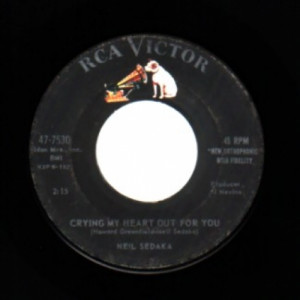 Neil Sedaka - Crying My Heart Out For You / You Gotta Learn Your Rhythm & Blues - 45 - Vinyl - 45''