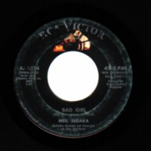 Neil Sedaka - Wait Till You See My Baby / Bad Girl - 45 - Vinyl - 45''