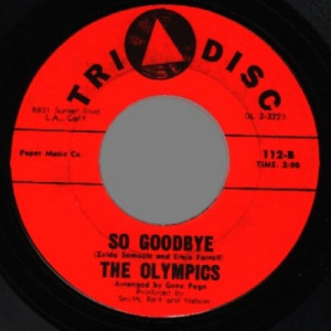 Olympics - So Goodbye / Broken Hip - 45 - Vinyl - 45''