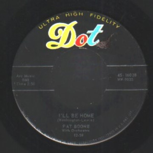 Pat Boone - Ain't That A Shame / I'll Be Home - 45 - Vinyl - 45''