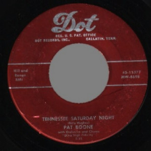 Pat Boone - Ain't That A Shame / Tennessee Saturday Night - 45 - Vinyl - 45''