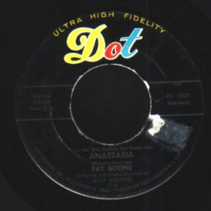 Pat Boone - Anastaisa / Don't Forbid Me - 45 - Vinyl - 45''