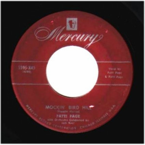 Patti Page - Mockin' Bird Hill / I Love You Because - 45 - Vinyl - 45''