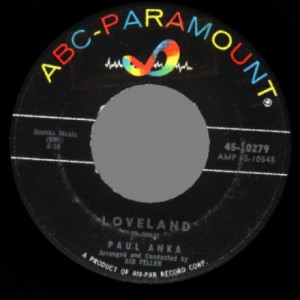 Paul Anka - Bells At My Wedding / Loveland - 45 - Vinyl - 45''