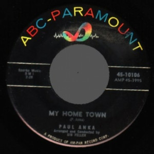 Paul Anka - Something Happened / My Home Town - 45 - Vinyl - 45''