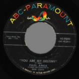 Paul Anka - When I Stop Loving You / You Are My Destiny - 45