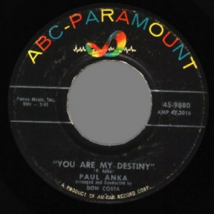 Paul Anka - When I Stop Loving You / You Are My Destiny - 45 - Vinyl - 45''