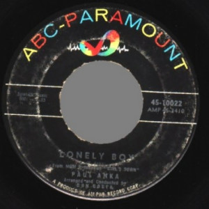 Paul Anka - Your Love / Lonely Boy - 45 - Vinyl - 45''