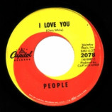 People - I Love You / Somebody Tell Me My Name - 45