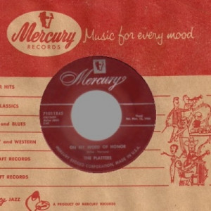Platters - On My Word Of Honor / One In A Million - 45 - Vinyl - 45''