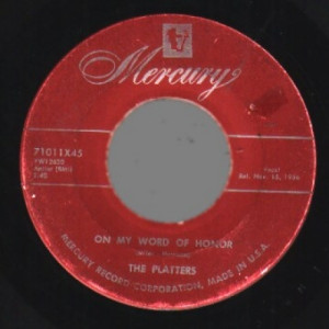 Platters - One In A Million / On My Word Of Honor - 45 - Vinyl - 45''