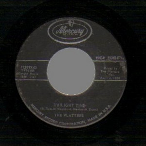 Platters - Out Of My Mind / Twilight Time - 45 - Vinyl - 45''