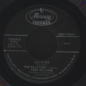 Platters - Sad River / Red Sails In The Sunset - 45 - Vinyl - 45''
