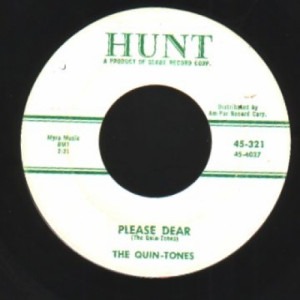 Quin-tones - Please Dear / Down The Aisle Of Lover - 45 - Vinyl - 45''