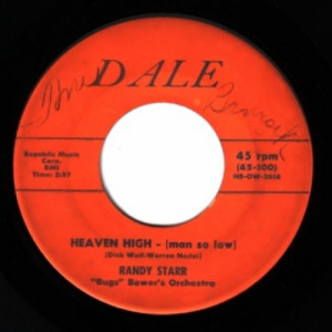 Randy Starr - Heaven High / After School - 45 - Vinyl - 45''