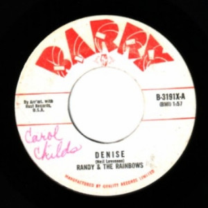 Randy & The Rainbows - Denise / Come Back - 45 - Vinyl - 45''