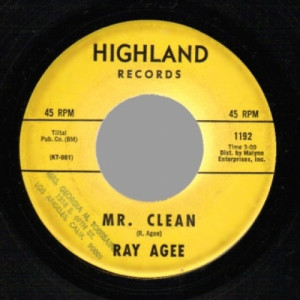 Ray Agee - Mr. Clean / Keep Smiling - 45 - Vinyl - 45''