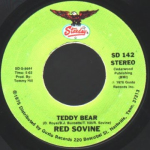 Red Sovine - Teddy Bear / Daddy - 45 - Vinyl - 45''