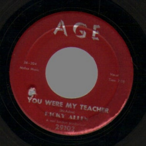 Ricky Allen - You Were My Teacher / You'd Better Be Sure - 45 - Vinyl - 45''