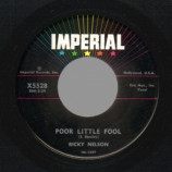 Ricky Nelson - Don't Leave Me This Way / Poor Little Fool - 45