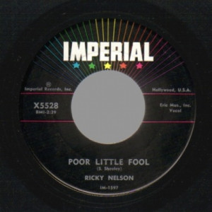 Ricky Nelson - Don't Leave Me This Way / Poor Little Fool - 45 - Vinyl - 45''