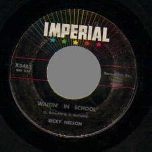 Ricky Nelson - Stood Up / Waitin' In School - 45 - Vinyl - 45''