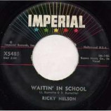 Ricky Nelson - Waitin In School / Stood Up - 45