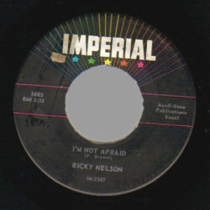Ricky Nelson - Yes Sir That's My Baby / I'm Not Afraid, - 45 - Vinyl - 45''