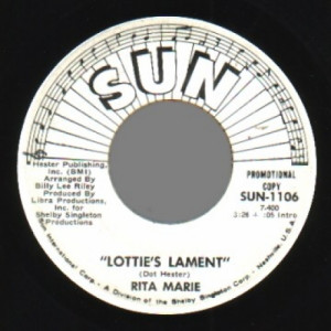 Rita Marie - Lottie's Lament / Same - 45 - Vinyl - 45''