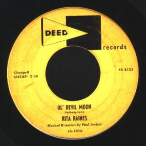 Rita Raines - Ol' Devil Moon / Such A Day - 45 - Vinyl - 45''