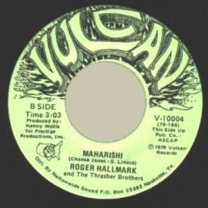 Roger Hallmark & The Thrasher Brothers - A Message To Khomeini / Maharishi - 45 - Vinyl - 45''