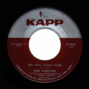 Russ Hamilton - We Will Make Love / Rainbow - 45 - Vinyl - 45''