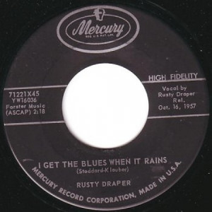 Rusty Draper - Buzz Buzz Buzz / I Get The Blues When It Rains - 45 - Vinyl - 45''