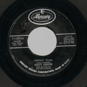 Rusty Draper - Freight Train / Seven Come Eleven - 45 - Vinyl - 45''