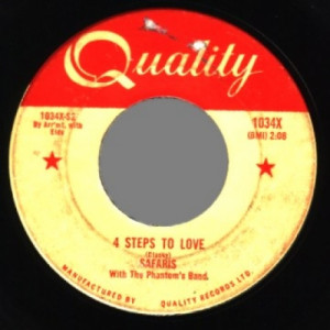 Safaris - Image Of A Girl / 4 Steps To Love - 45 - Vinyl - 45''