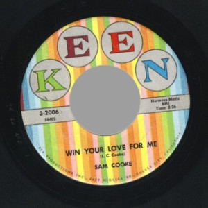 Sam Cooke - Win Your Love For Me / Love Song From Houseboat (almost In Your Arms) - 45 - Vinyl - 45''