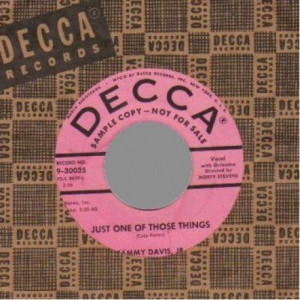 Sammy Davis Jr. - Earthbound / Just One Of Those Things - 45 - Vinyl - 45''