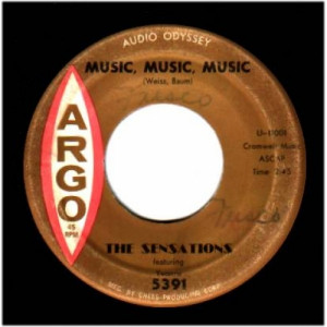 Sensations - Music Music Music / A Part Of Me (wrong B-side Label) - 45 - Vinyl - 45''