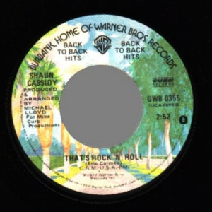 Shaun Cassidy - That's Rock N Roll / Da Doo Ron Ron - 45 - Vinyl - 45''