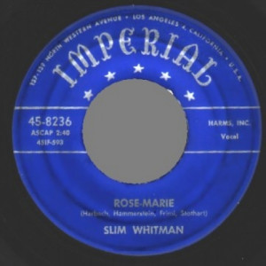 Slim Whitman - Rose-marie / We Stood At The Altar - 45 - Vinyl - 45''