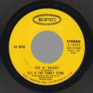 Sly & The Family Stone - Family Affair / Luv N' Haight - 45 - Vinyl - 45''